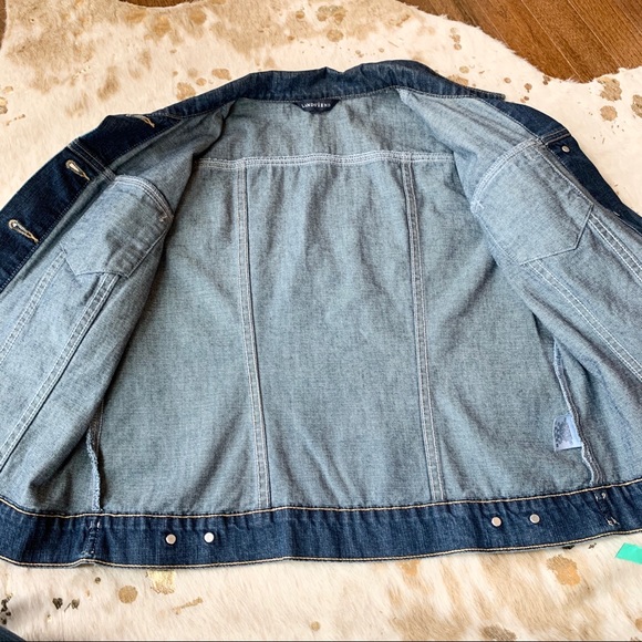 Lands End Button Down Denim Jacket - EUC - Picture 7 of 7